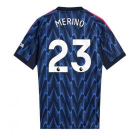 Pánské fotbalový oblečení Arsenal Mikel Merino #23 Venkovní košile 2025-26 Krátkým Rukávem